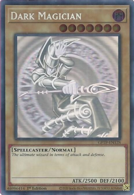 Dark Magician (Ghost Rare) - Ghosts From the Past