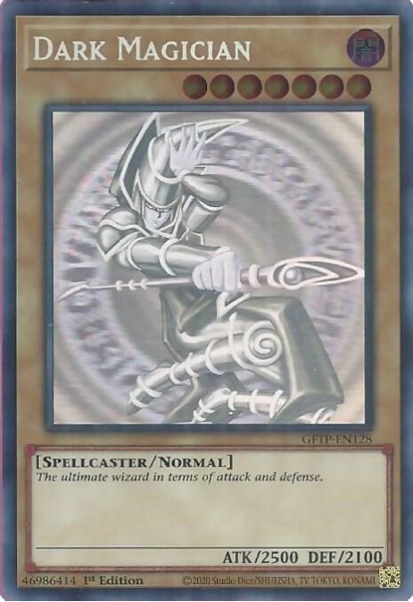 Dark Magician (Ghost Rare) - Ghosts From the Past