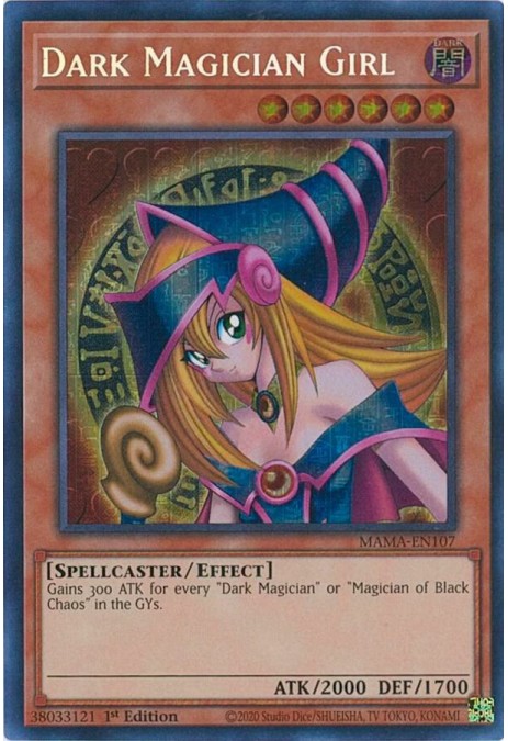 Dark Magician Girl (Secret Pharaoh's Rare)