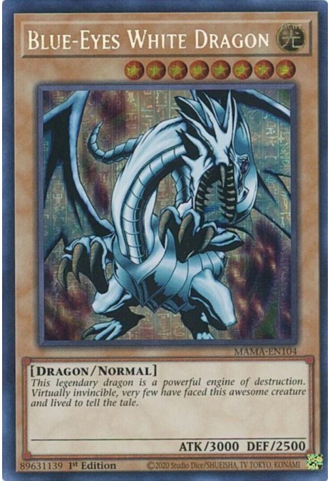 Blue-Eyes White Dragon (Secret Pharaoh's Rare)