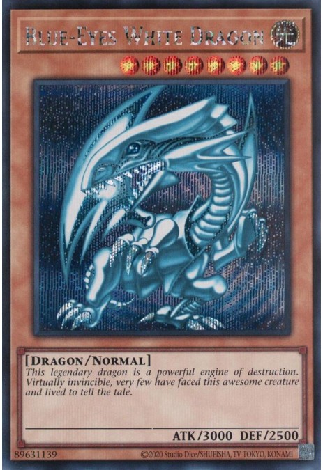 Blue-Eyes White Dragon (Secret Rare) - 25th Anniversary Ultimate Kaiba Set