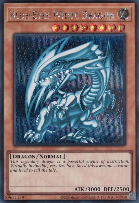 Blue-Eyes White Dragon (Secret Rare) - 25th Anniversary Ultimate Kaiba Set