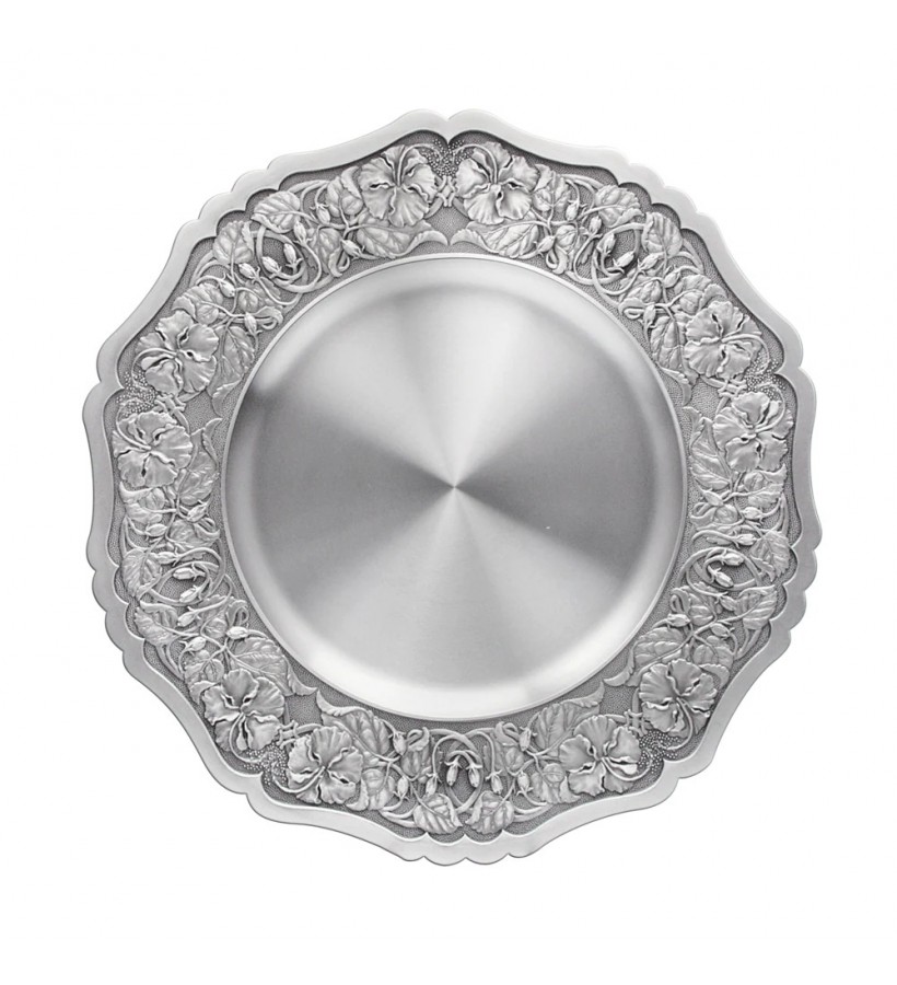 Majestic Hibiscus XL Plate Majestic Hibiscus XL Plate